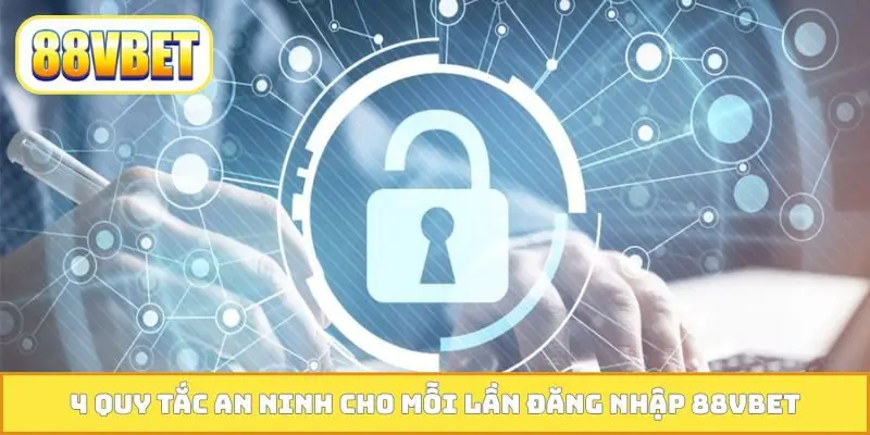 4 quy tắc an ninh cho mỗi lần đăng nhập 88VBET
