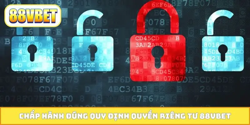 Chấp hành đúng quy định quyền riêng tư 88VBET